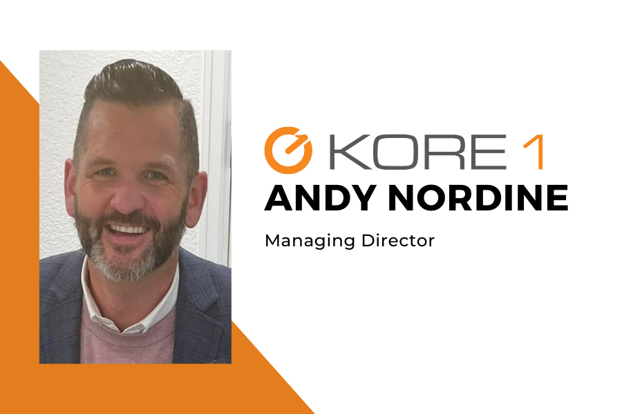 KORE1 Hires Andy Nordine Managing Director to Grow Staffing