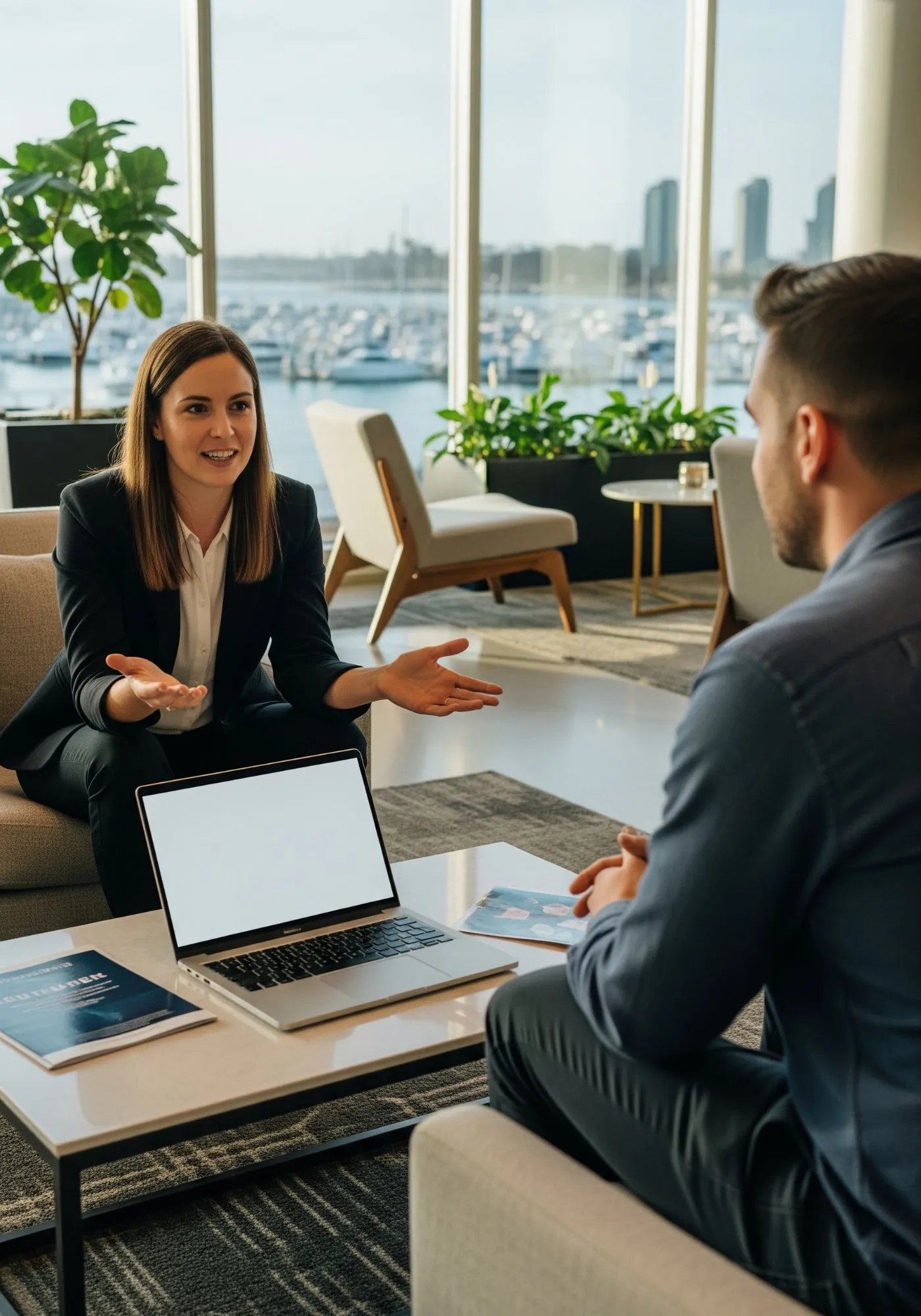 IT staffing consultant at a San Diego Bay view office