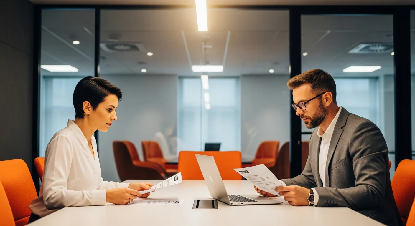 Hiring managers reviewing resumes from Microsoft layoff candidates 2026